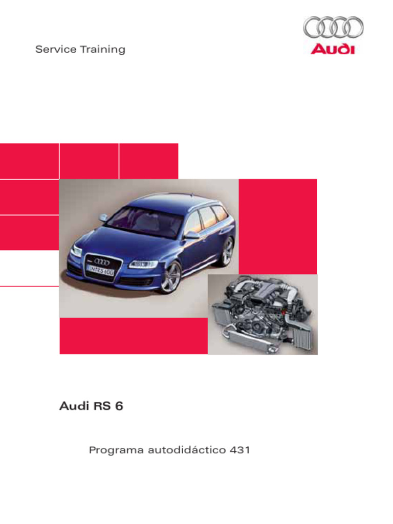 Ssp431 Audi RS6 | PDF | Bomba | Turbocompresor