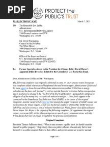 PPT Ethics Complaint Re David Hayes