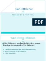 Understanding Color Differences in CIELAB Color Space