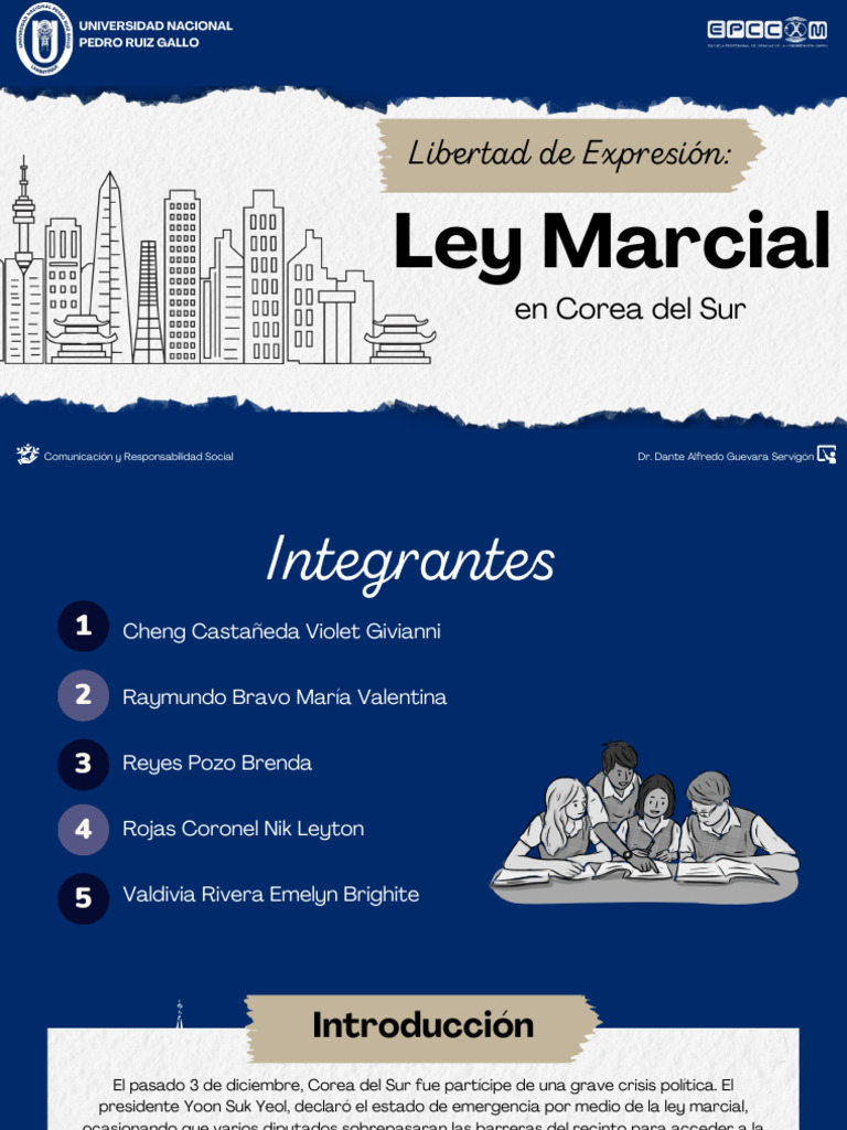 Ley Marcial en Corea Del Sur | PDF | El proceso de destitución | Corea ...