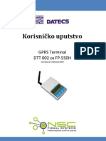 Terminal DTT-002 - Korisnicko Uputstvo