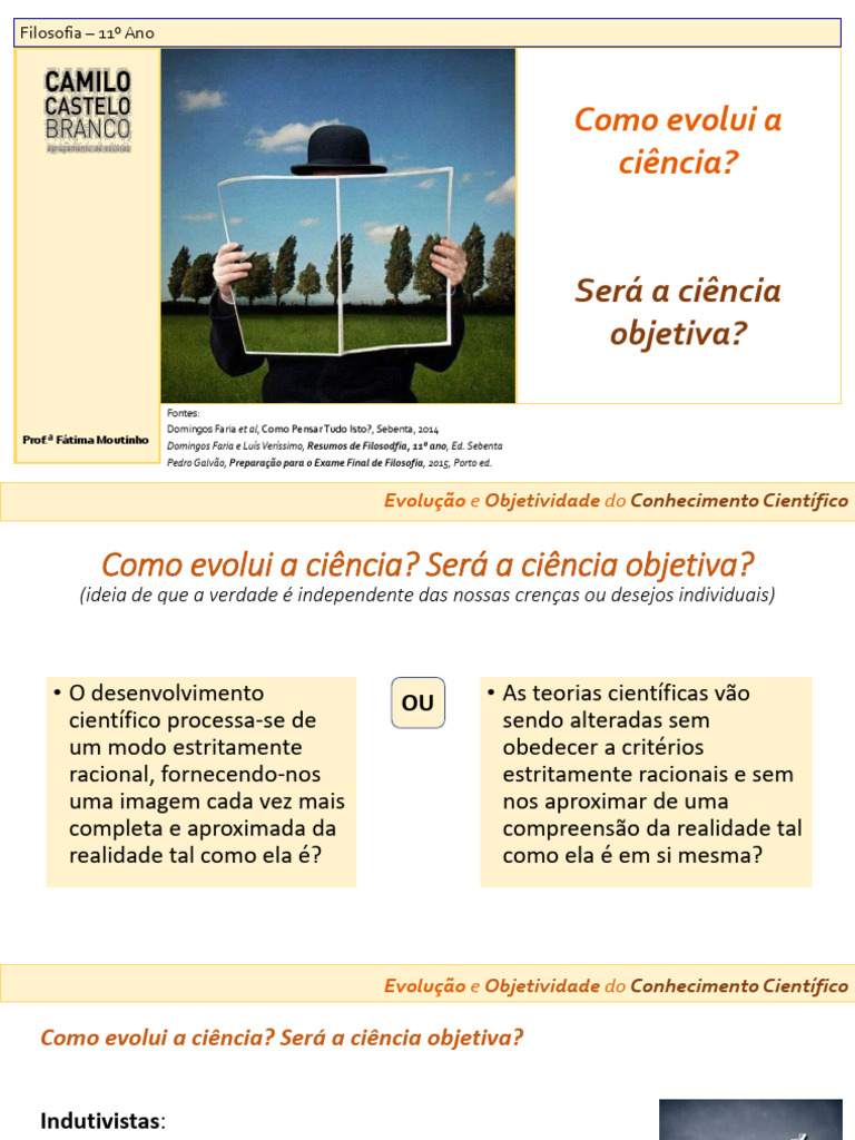 Evolução e Objetividade da Ciência | PDF | Science | Paradigma