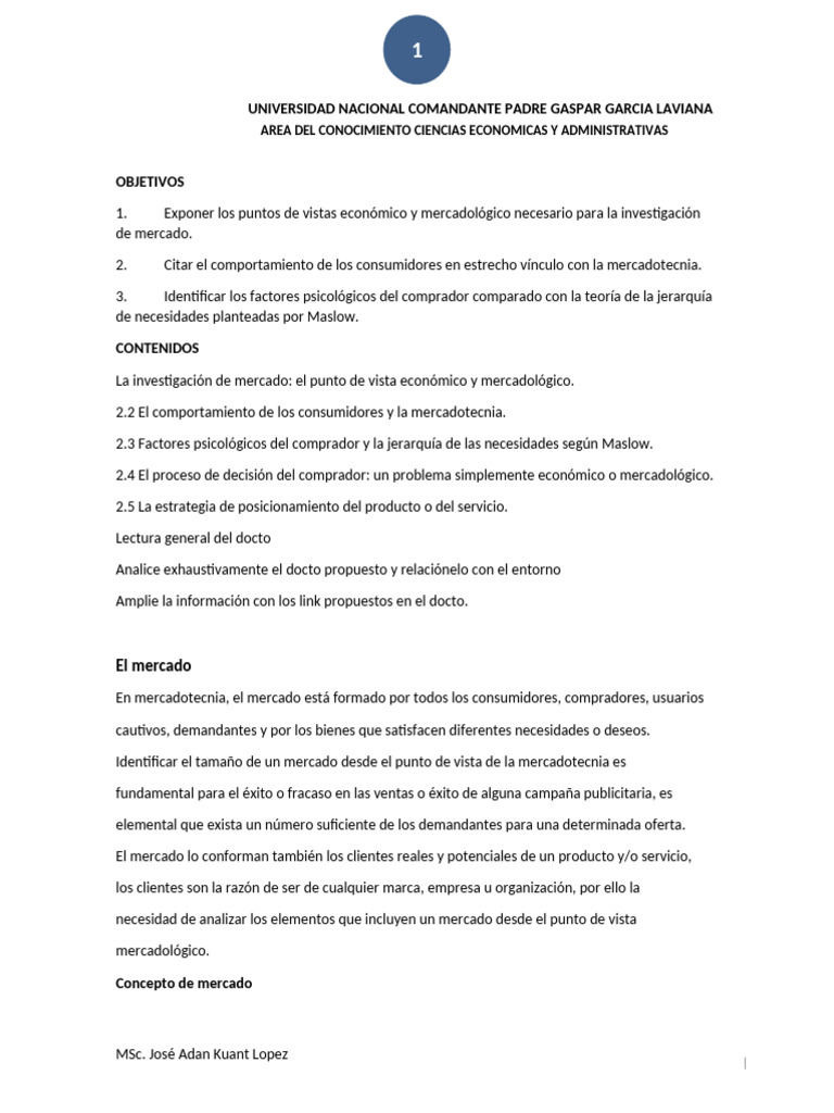Investigación de Mercado y Comportamiento del Consumidor | PDF ...