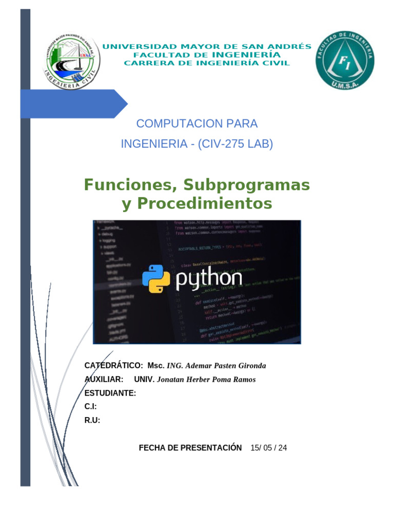 Practica 5 Compu | PDF | Eje