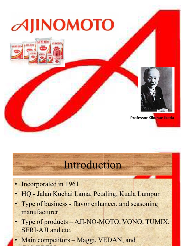 Ajinomoto Half | PDF | Strategic Management | Logistics