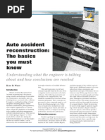 Vehicle Damage Guide for Crash Reports | PDF | Traffic Collision | Force