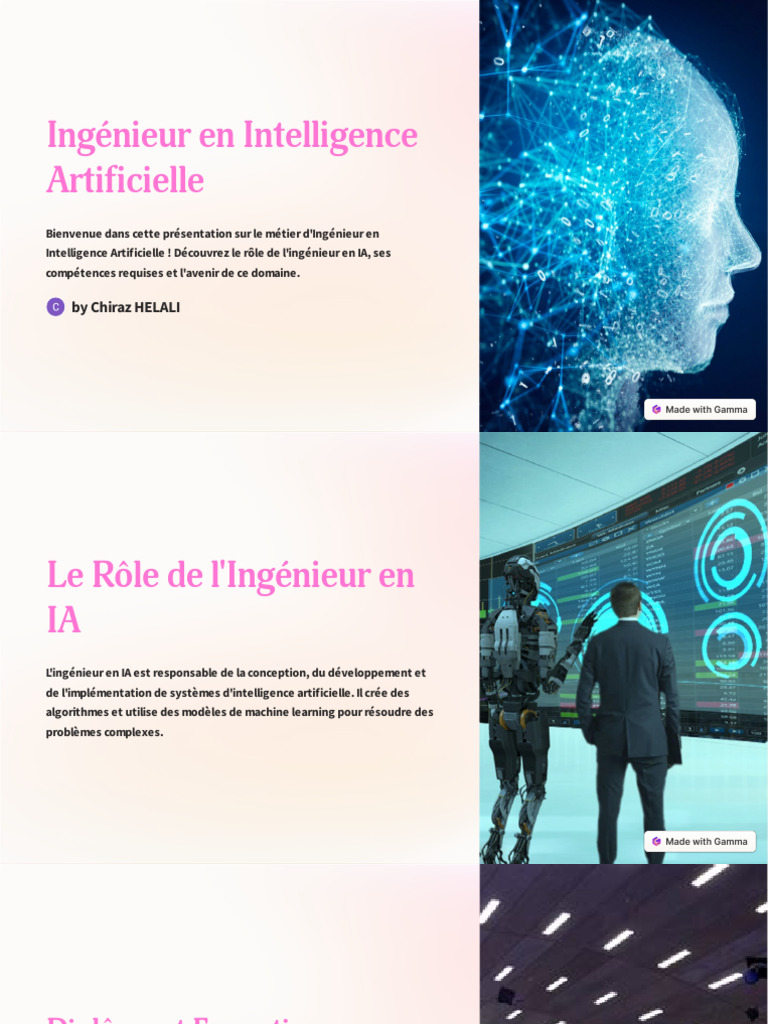 Ingénieur en IA : Rôle et Perspectives | PDF | Intelligence ...