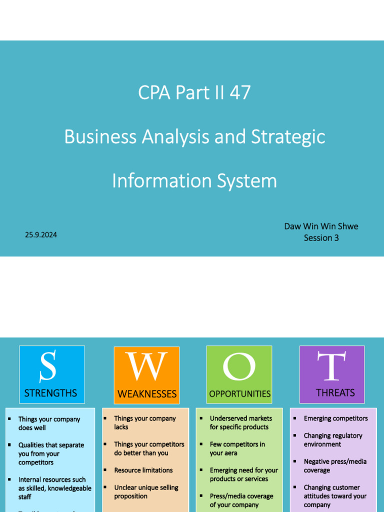 Strategic Planning and Analysis Overview | PDF | Strategic Management ...