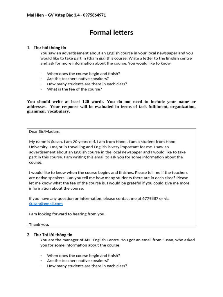 Writing Formal Letters Guide | PDF | English Language