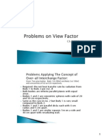 Problems On View Factor