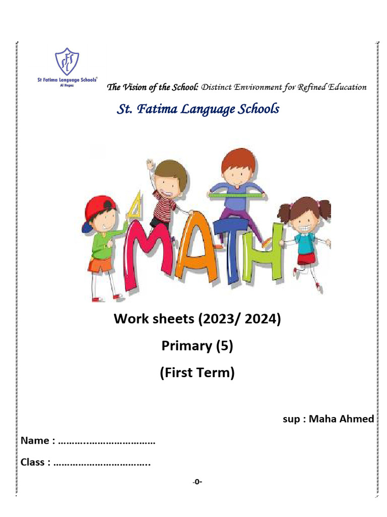 Primary Math Worksheets 2023/2024 | PDF | Division (Mathematics ...