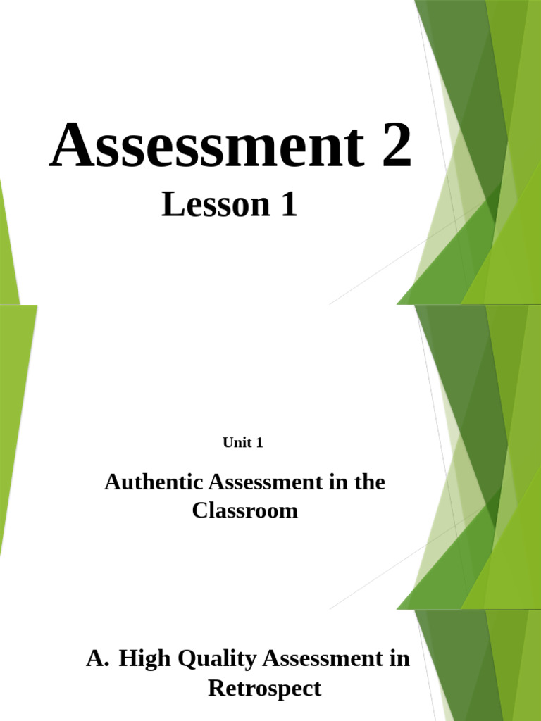 Effective Classroom Assessment Strategies | PDF | Educational ...