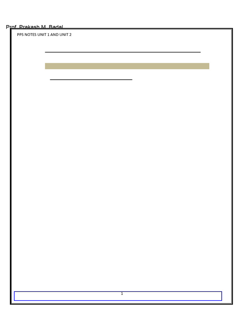 PPS Unit 1 & 2 by imp solution hub_250305_203934 | PDF | Variable ...