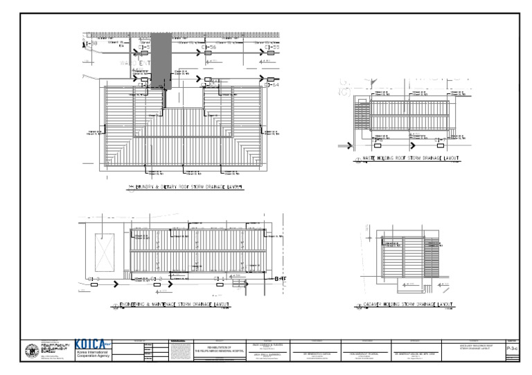 P-3-c - Ancillary Roof Storm Drainage Layout | PDF | Health Economics ...
