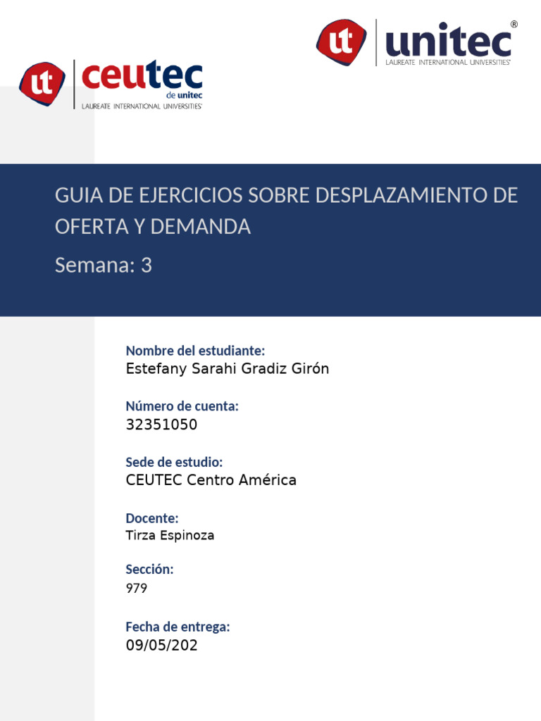 Ejercicios de Oferta y Demanda en Tomate | PDF | Oferta (economía ...