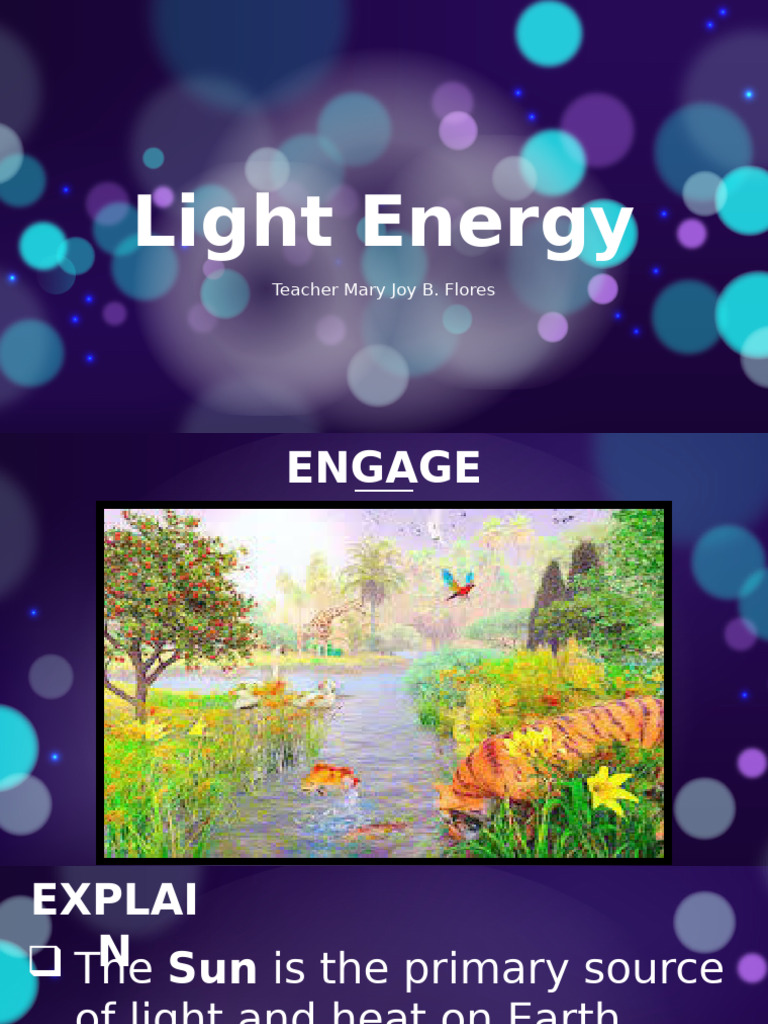 Light Energy | PDF