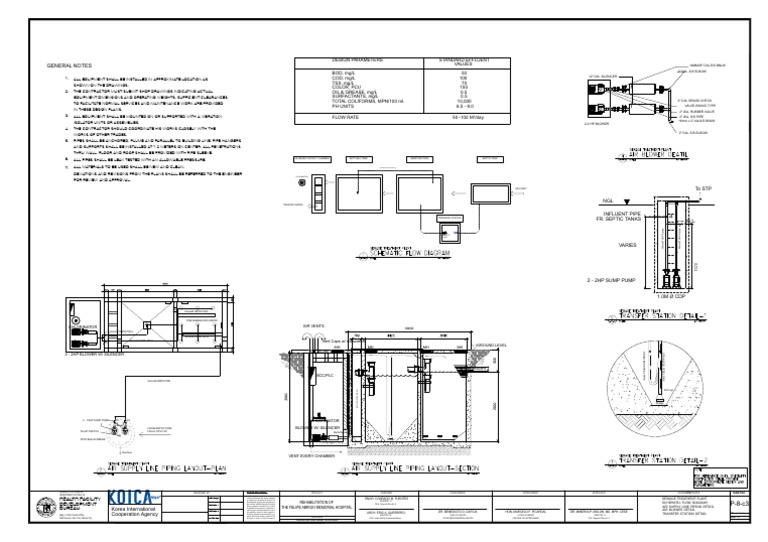 STP Design and Layout Specifications | PDF | Water Pollution | Civil ...