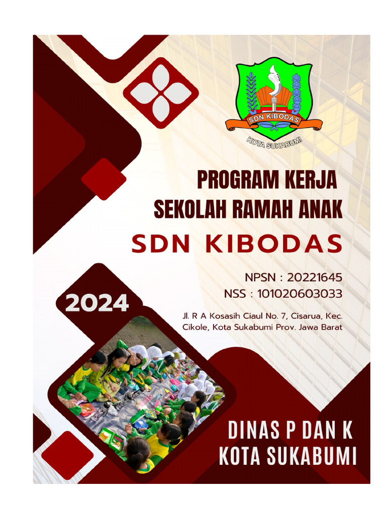 Program Kerja Sekolah Ramah Anak 2024 | PDF