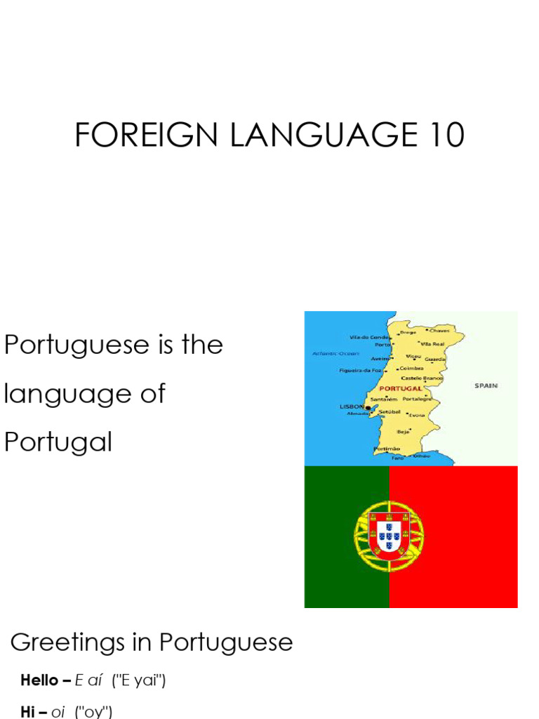 Portuguese Greetings and Polite Phrases | PDF