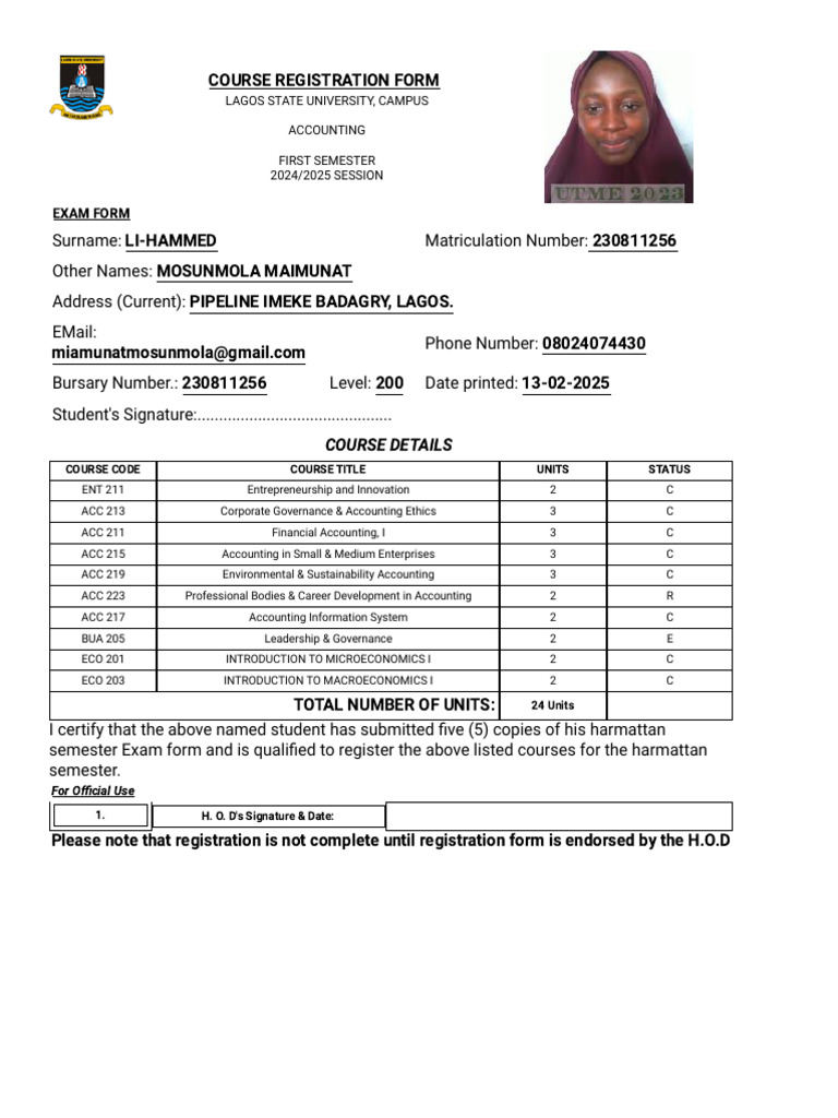 ICWAI Exam Registration for 2024/2025 | PDF