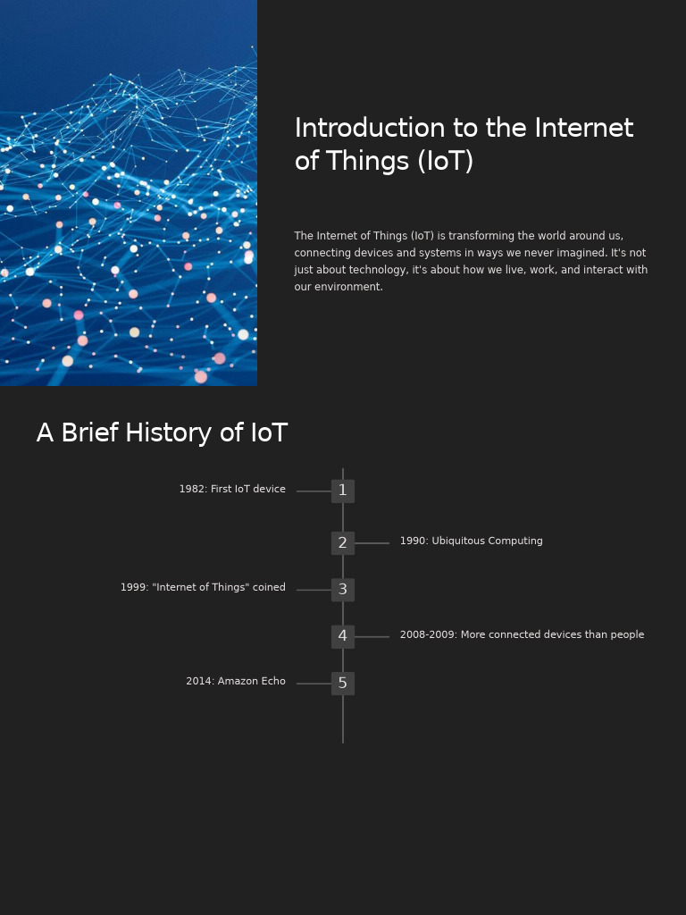 Understanding the Internet of Things (IoT) | PDF