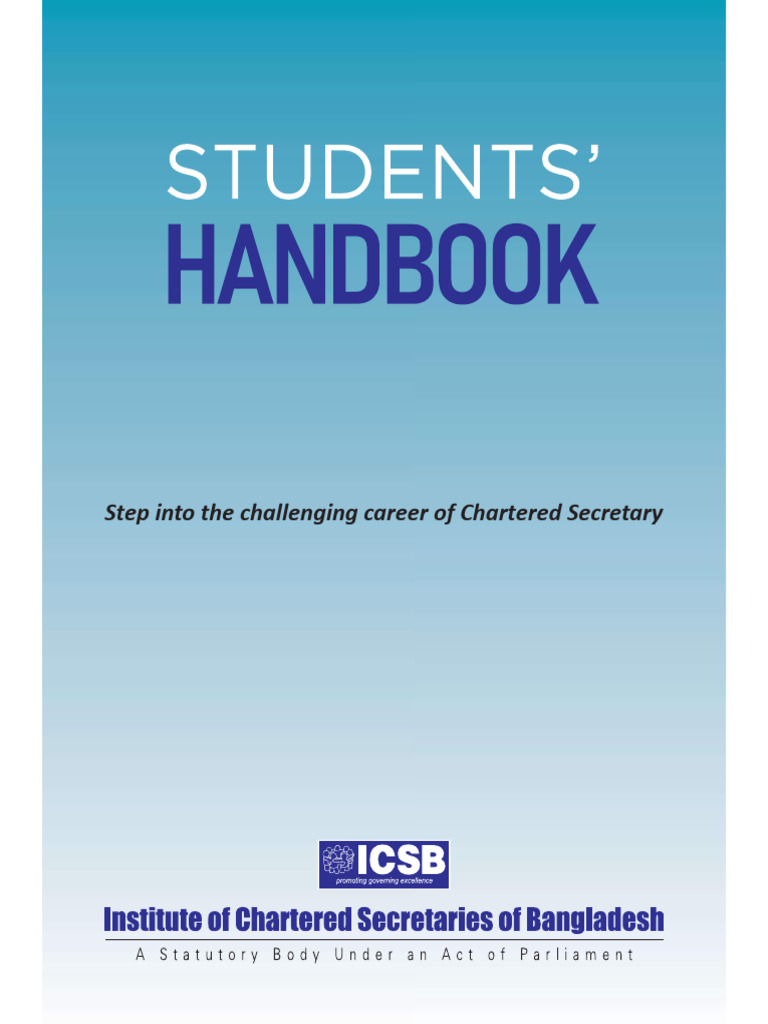 Chartered Secretary Career Guide | PDF | Negotiable Instrument | Law Of ...