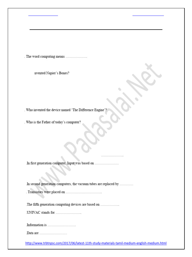 11th Grade Computer Science Study Guide | PDF | Logic Gate | World Wide Web