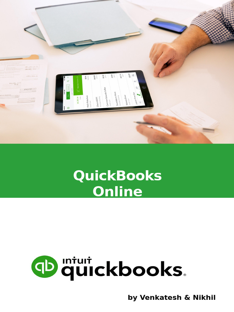 QuickBooks Online User Guide & Benefits | PDF | Quick Books | Icon ...