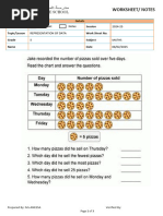 Grade 1 Data Handling Worksheets | PDF