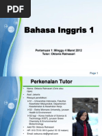 Download Bahasa Inggris 1 - Pertemuan 1 by Oktavia Ratnasari SN83674573 doc pdf