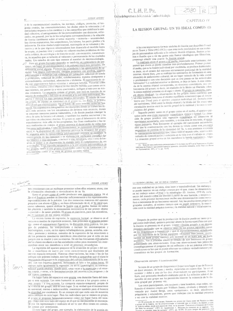 Anzieu Groupe Et Inconscient Pdf – VSJA
