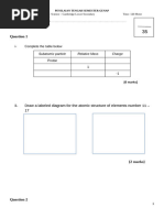 Year 7 Chemistry Test Questions | PDF | Chemical Substances | Chemical ...