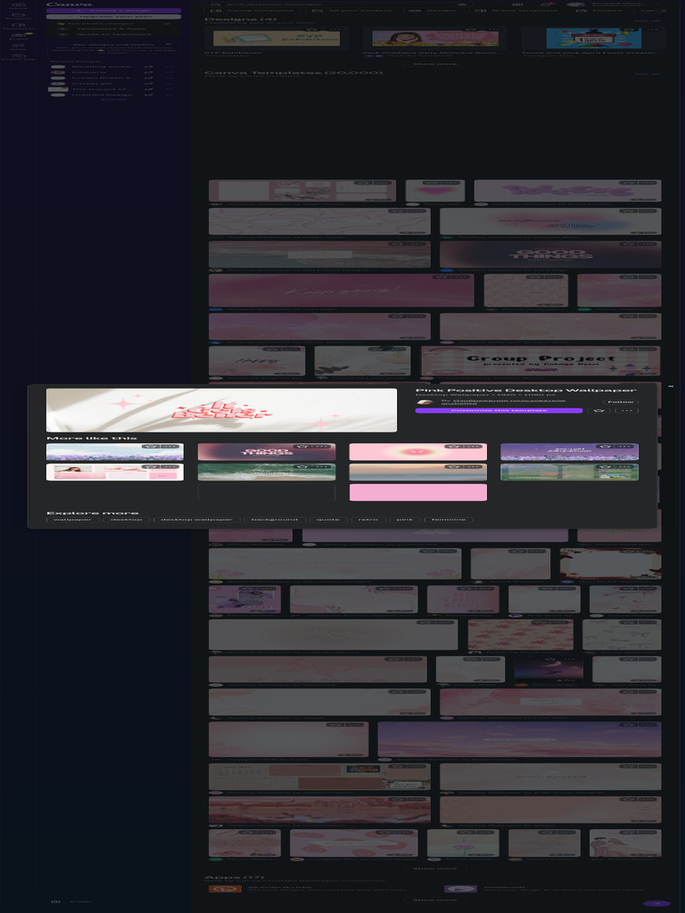 ¡Search Pink Aesthetic Wallpaper - Canva 3 | PDF | Human–Computer ...