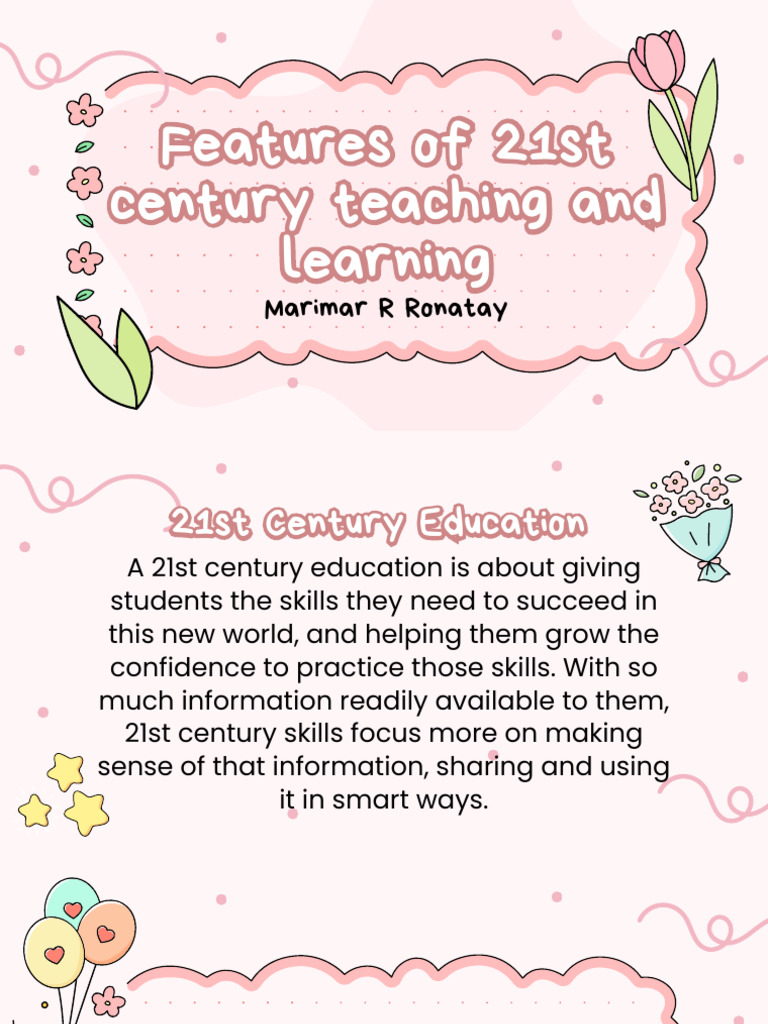 21st Century Teaching Features | PDF | Teachers | Learning