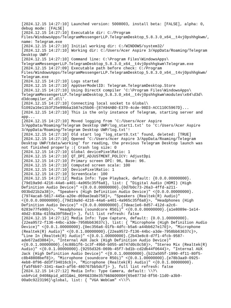 log | PDF | Computing | Software