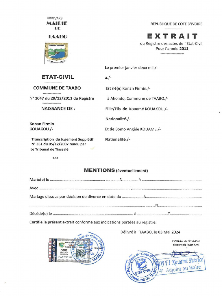 Extrait 1 | PDF
