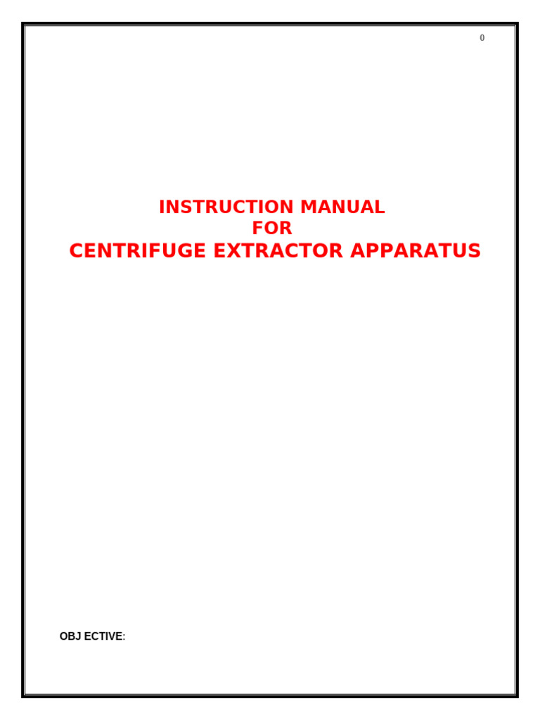 Centrifuge Extraction of Bitumen | PDF