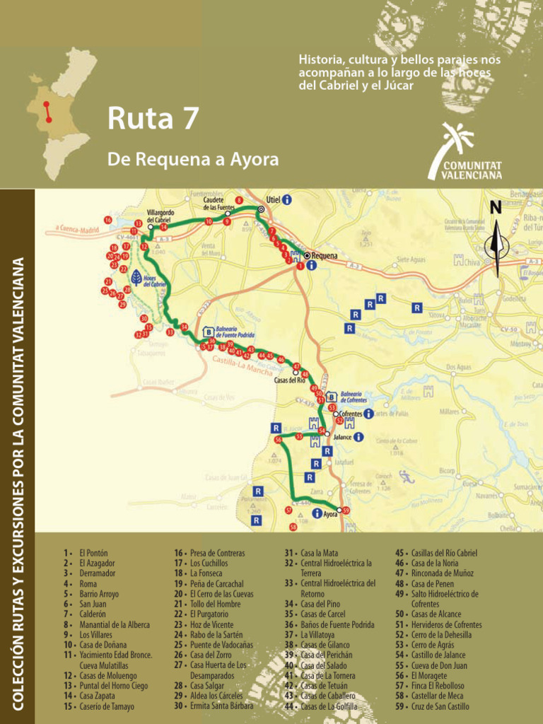 Ruta cultural y natural: Requena a Ayora | PDF