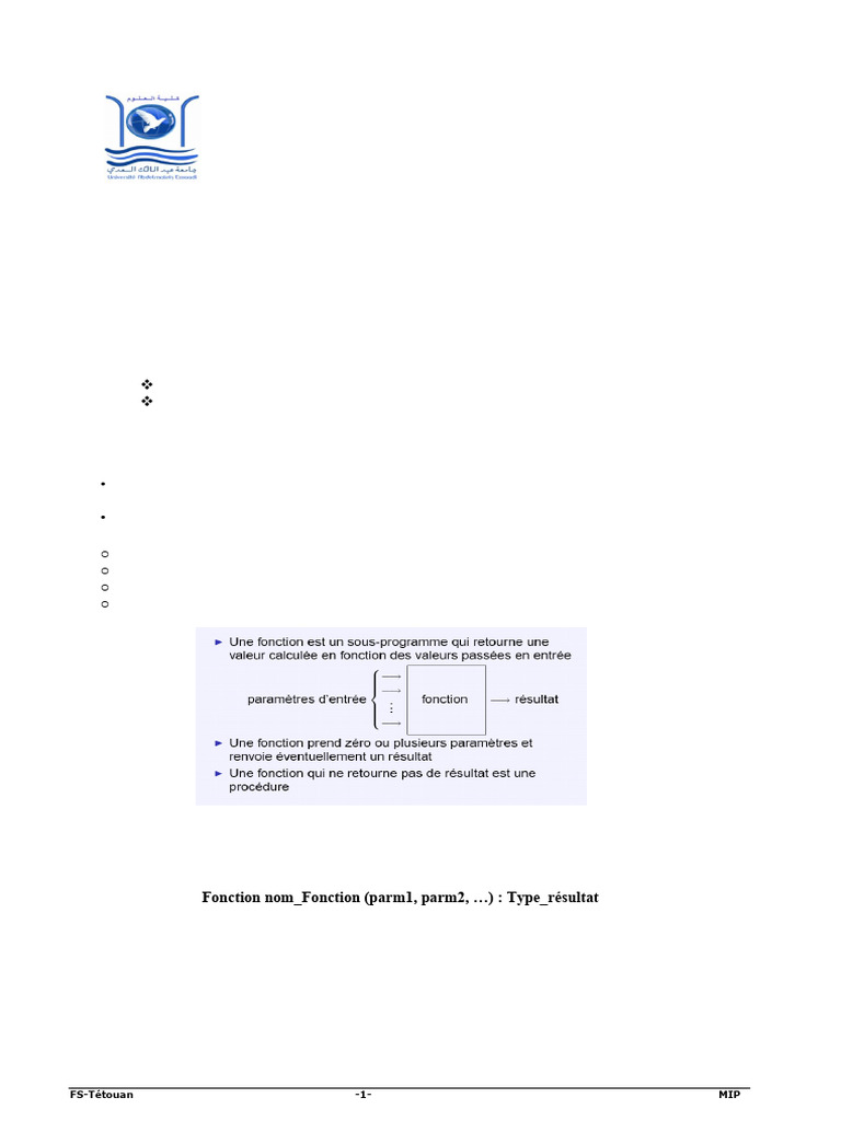 Programmation Modulaire en Python | PDF | Paramètre (Programmation ...