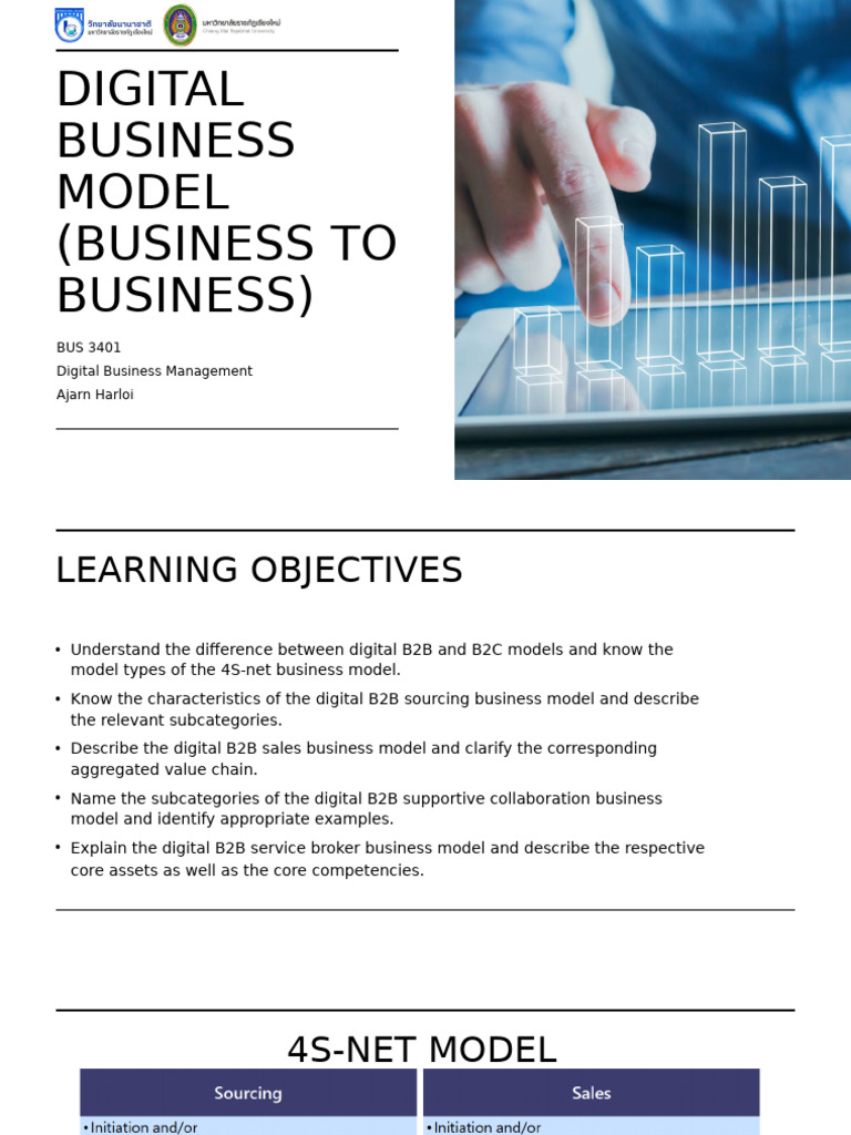 W5 Digital Business Model (Business To Business) | PDF