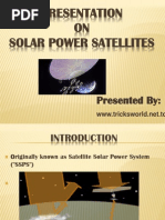 Download Solar Power Satellites ppt by ramesh dev SN83679912 doc pdf