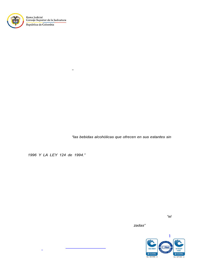 Acción Popular y Ley 124 de 1994 | PDF | Caso de ley | Ley procesal