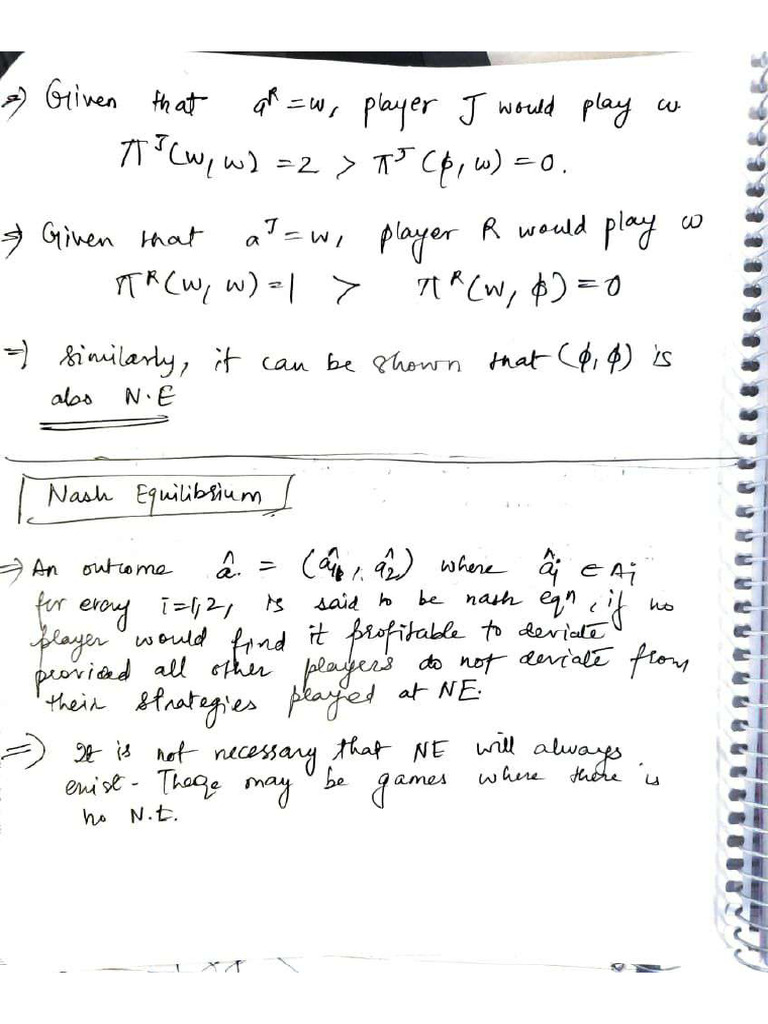 Nash Equilibrium | PDF