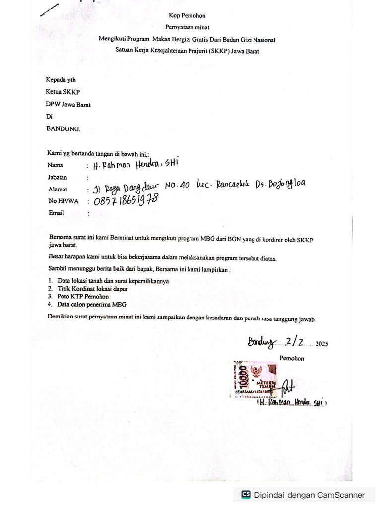 H. Rahman Hendra SHi | PDF