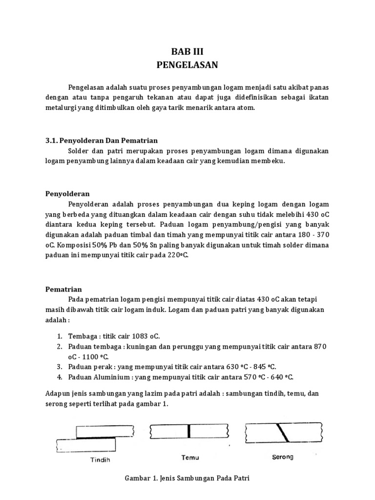 PENGERTIAN LAS PENGERTIAN LAS