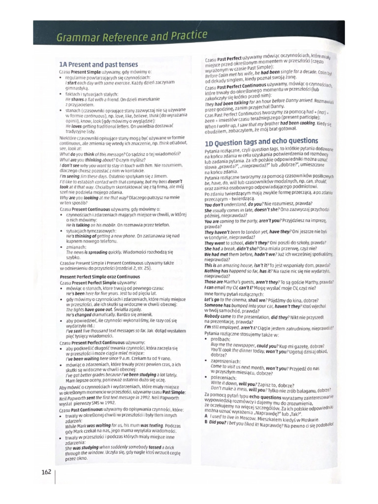 Grammar Reference and Practice | PDF
