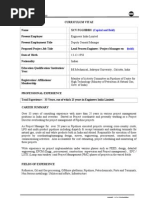 Sample CV