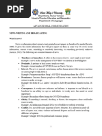 Student News Broadcast Script Sample | PDF | Afghanistan | Taliban