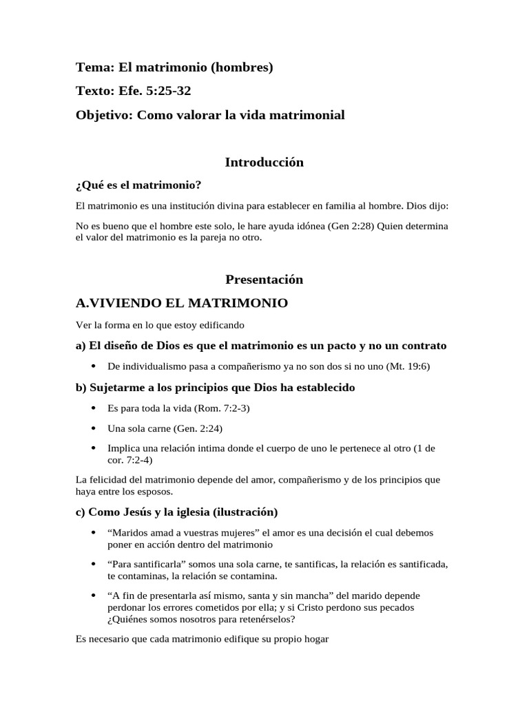 Valorando el Matrimonio: Claves y Crisis | PDF | Matrimonio | Amor