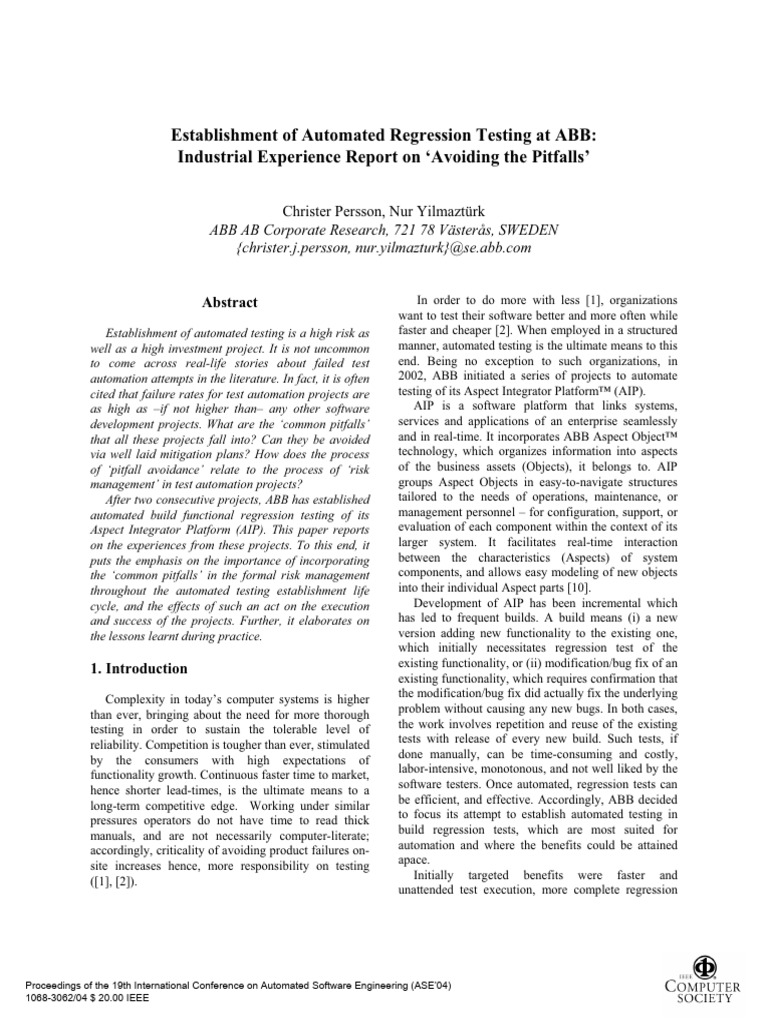 (IEEE)Establishment_of_automated_regression_testing_at_ABB_industrial ...